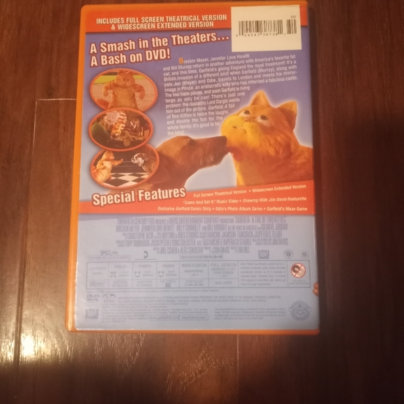 GARFIELD A Tail of Two Kitties on DVD - Picture 2 of 2